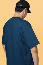 Load image into Gallery viewer, SOLID: NAVY BLUE OVERSIZED T-SHIRT
