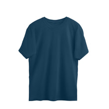 Load image into Gallery viewer, SOLID: NAVY BLUE OVERSIZED T-SHIRT
