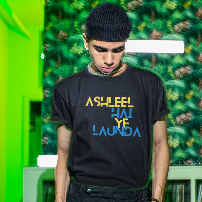 ASHLEEL HAI YE LAUNDA T-SHIRT - dmonkeyfamily